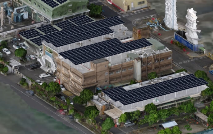 再生绿能-屋顶钢棚型